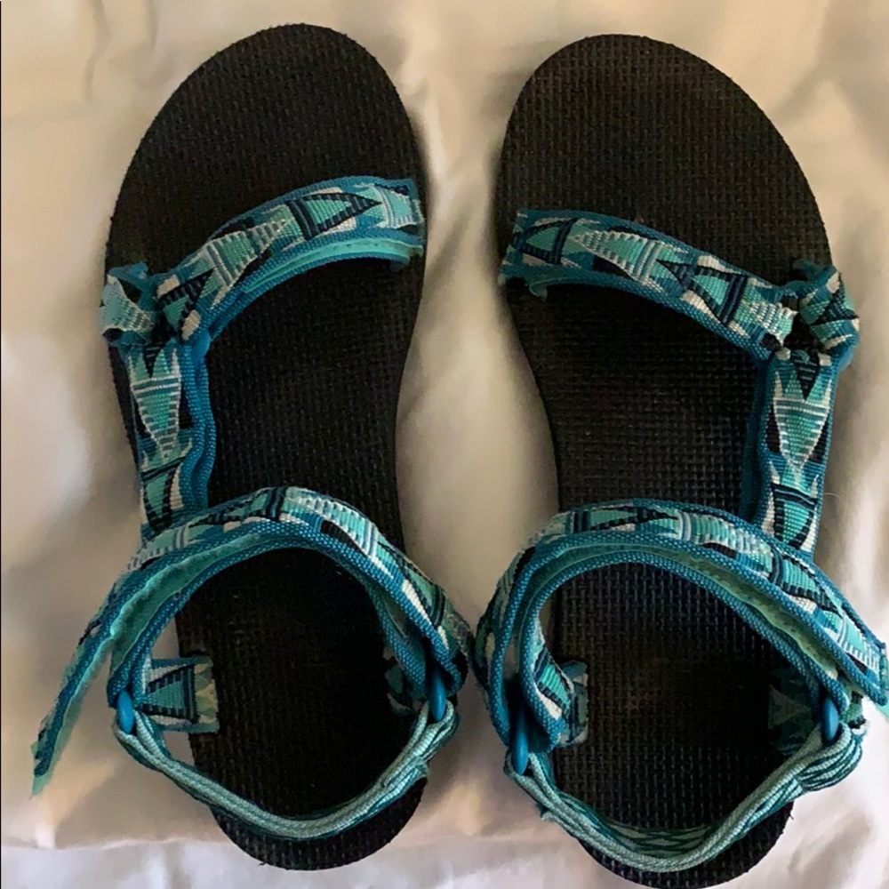 Multi colored Tevas